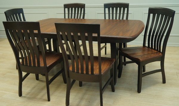 Solid Elm Dining Set