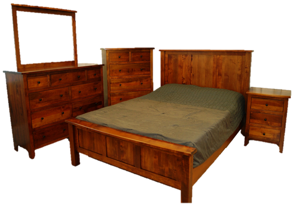 Solid Maple Bedroom Set